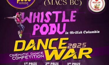 Whistle Podu 2025: Dance War in British Columbia! Audience Tickets